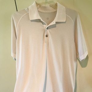 Men’s Lululemon short sleeve collar shirt